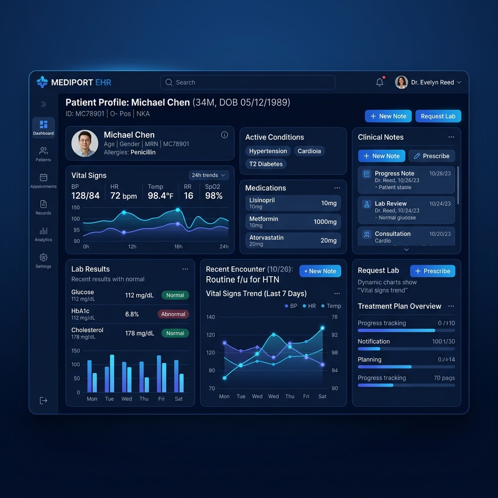 Aligned Clinical Notes (EHR)